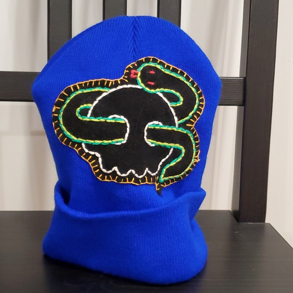 New Biscuit & Mimi Hats w/ Hand Stitched Patterns